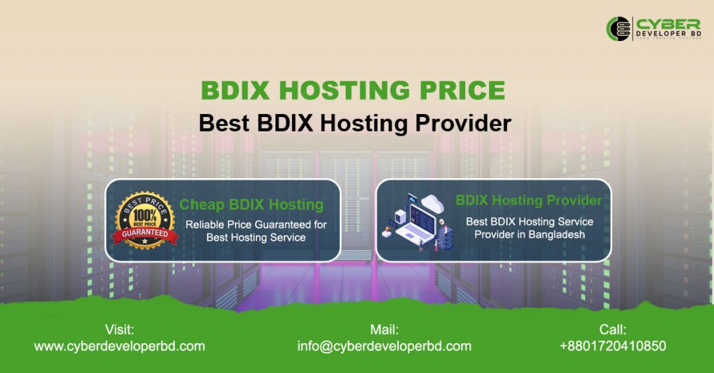 Best BDIX Hosting Service In Bangladesh 2024 - Domain, Web Hosting And ...